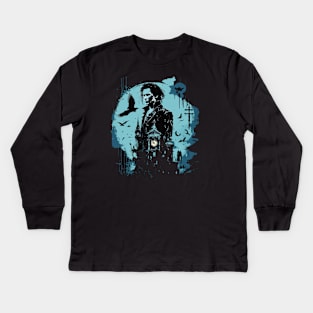 the crow Kids Long Sleeve T-Shirt